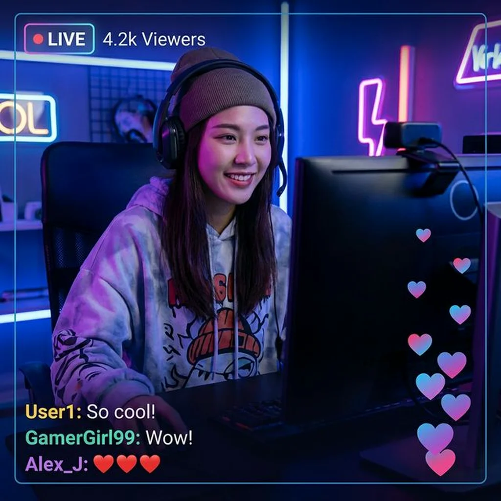 TikTok Live Streamer