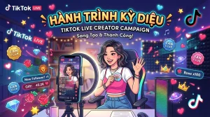 Sự kiện Tiktok Live hành trình kỳ diệu mùa 4